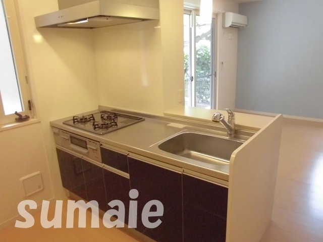 アプロ東小松川のキッチン|システムキッチンです。