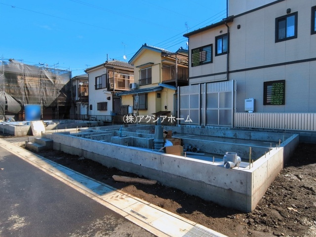 入間市下藤沢５丁目・全13棟　新築一戸建　3号棟　の前面道路含む現地写真|現地写真（2026年2月13日撮影）