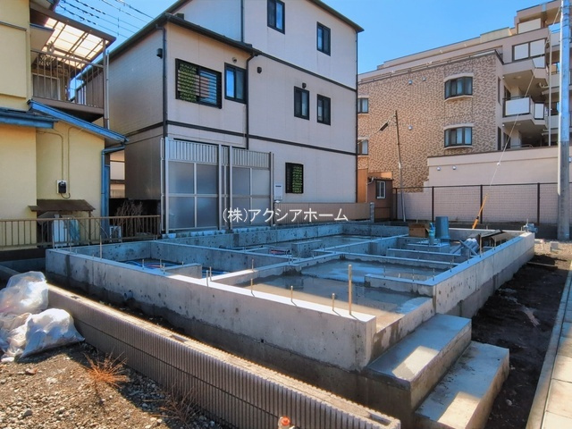 入間市下藤沢５丁目・全13棟　新築一戸建　3号棟　の前面道路含む現地写真|現地写真（2026年2月13日撮影）