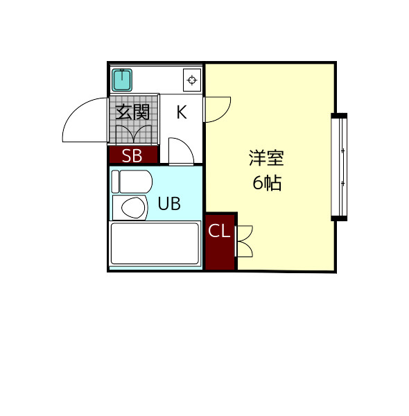 生駒ビルの間取り
