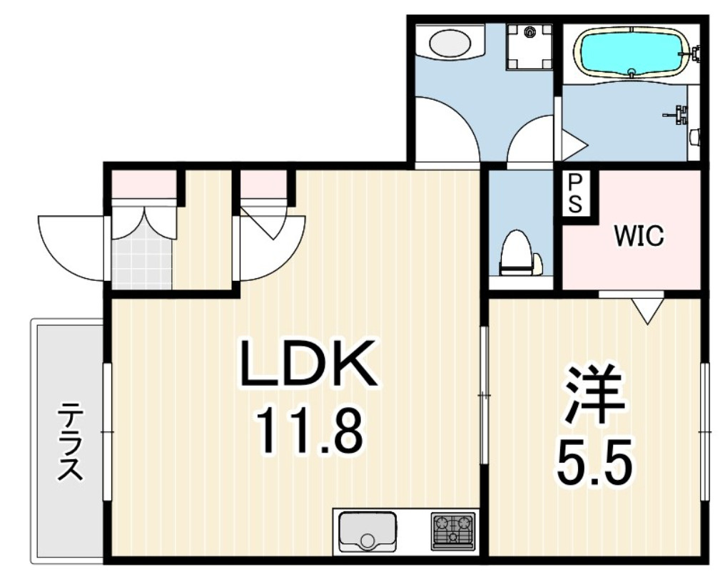 アストレアの間取り