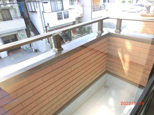 フローラ小野のバルコニー