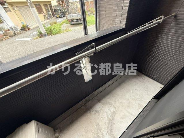 コンフォート都島のバルコニー