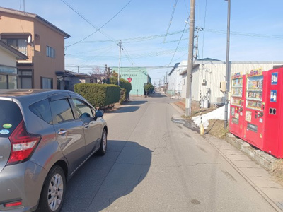 【前面道路含む現地写真】 | 【新築戸建て】秋田市外旭川第5 | 2026年2月撮影