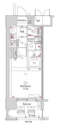 【間取り】 | クレストタップ神戸湊町ブラン