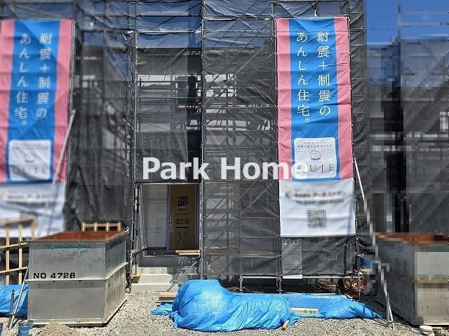 高知市南金田-2号棟- 新築戸建ての外観|2号棟　2026.3月：建築中