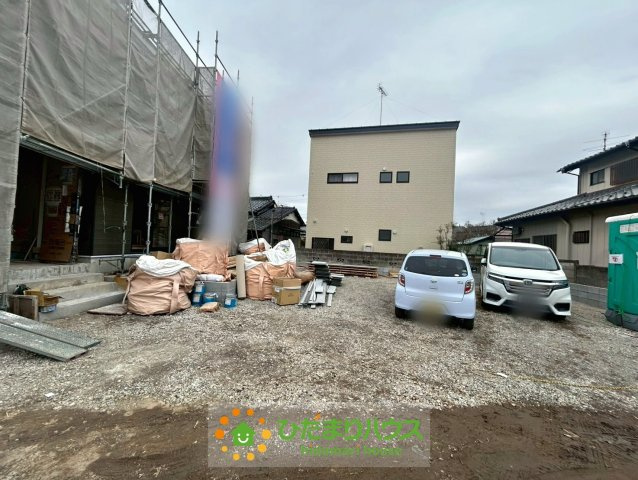 古河市中田第5　新築一戸建て　クレイドルガーデンの駐車場|2026/03/06　撮影