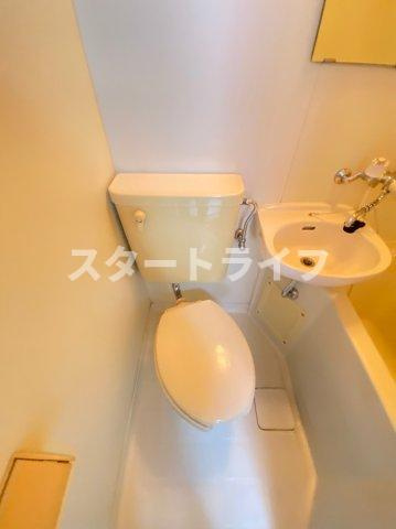大阪市東淀川区西淡路５丁目の賃貸マンションのトイレ|参考写真