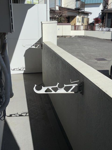 栗原マンションⅡのバルコニー