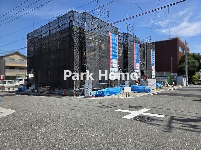 高知市南金田-3号棟- 新築戸建ての前面道路含む現地写真
