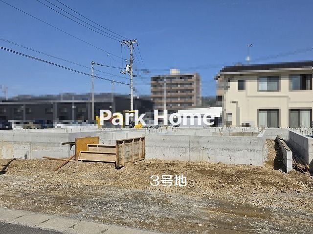 高知市南金田-3号棟- 新築戸建ての外観|3号棟　2026.3月：建築中