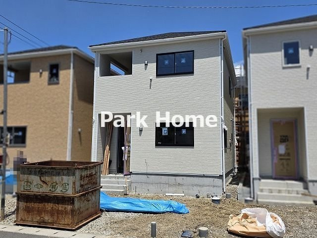 高知市南金田-3号棟- 新築戸建ての外観|3号地　2026.5月：建築中