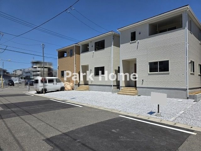 高知市南金田-3号棟- 新築戸建ての前面道路含む現地写真|3号棟　（全体）