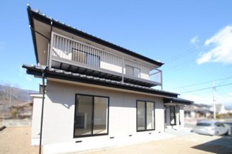 【外観】 | 南アルプス市飯野 内外装一新 中古戸建 敷地85坪 全洋室 | 既存住宅瑕疵保険適合住宅の為、安心です。