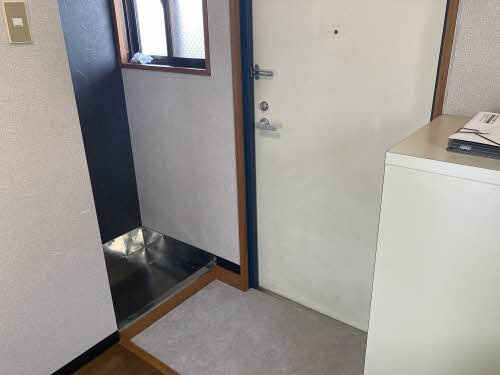 サンハイツの玄関