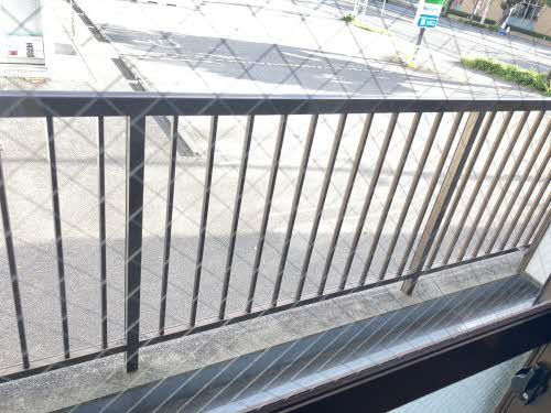 サンハイツのバルコニー