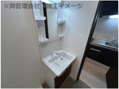 【洗面所】 | ジーメゾン八王子千人町サウス | ※同管理会社　施工イメージ