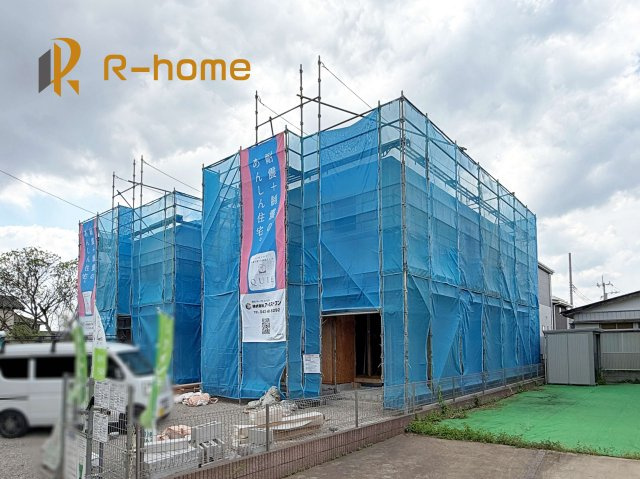 土浦市中第9　新築戸建て　1号棟の外観|ご予約を頂ければ、『平日』はもちろん『早朝』や『夜間』もご見学可能です♪お気軽にお申し付けください♪