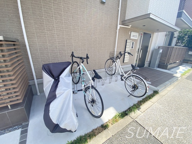 ハイクレア篠崎のその他共用部分|駐輪場です！