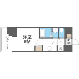 【間取り】 | プランドール新北野