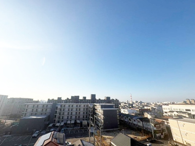 【展望】 | ジオ甲子園口ノーヴ | 前面棟無なので眺望・日当たり良好です