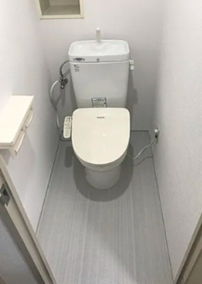 【トイレ】 | ハイホーム市ヶ谷 | コンパクトで使いやすいトイレです