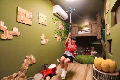 北区昭和町１丁目の旅館の内装