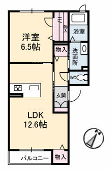 ベレオ東雲本町の間取り