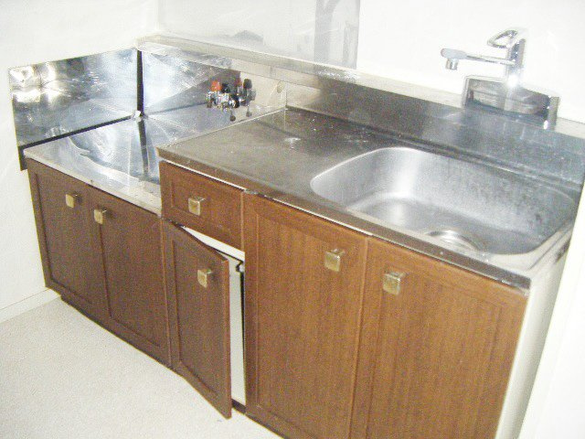 トリヴァンベール原木中山のキッチン|2口コンロ設置可！