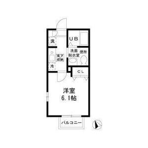 フラットエイトBの間取り