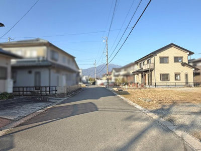 【前面道路含む現地写真】 | 三重郡菰野町大字竹成 | 前面道路