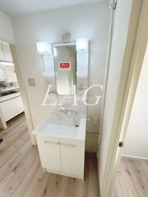 【洗面所】 | メゾン金子 | 独立洗面台です。