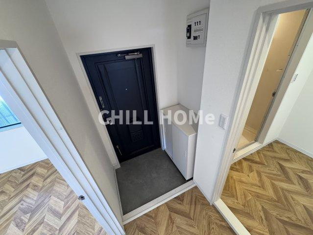 ガーデンプレイス高崎の玄関|当社、チルホームのHPもご覧ください(^^)/物件情報多数♪