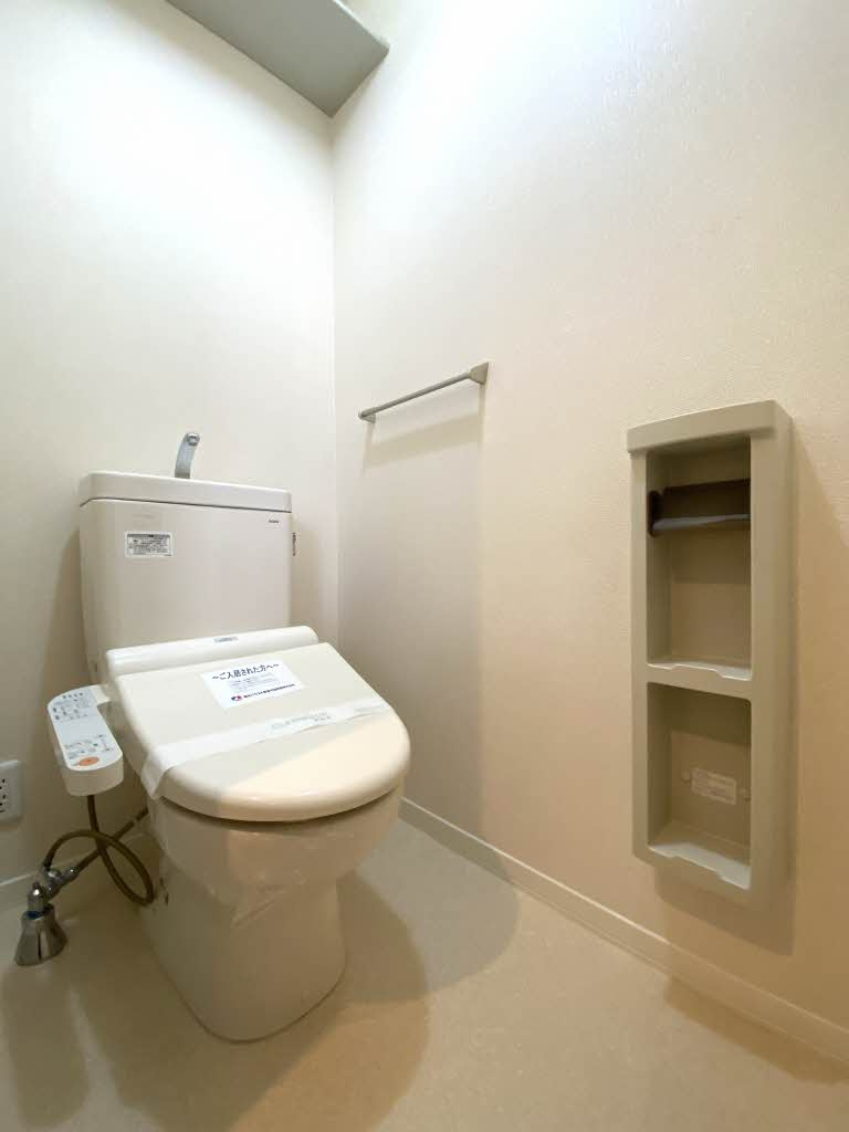 シャーメゾン エムのトイレ|シンプルで使いやすいトイレです