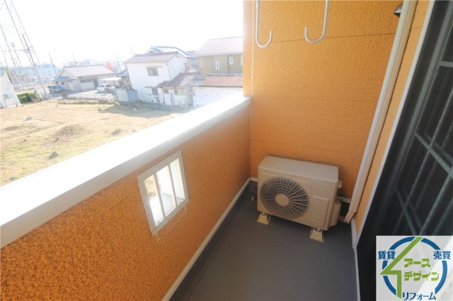 ノートルハウスⅠのバルコニー|※類似部屋