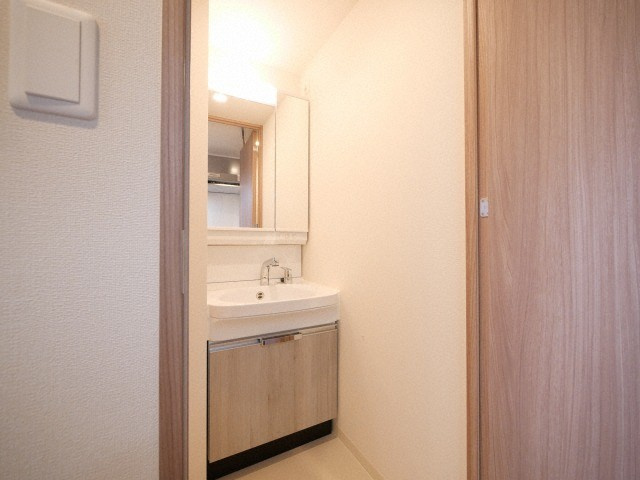 プレサンスブルーム東三国の洗面所