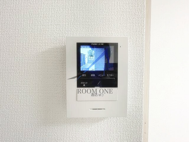 マーキュリー平井のセキュリティ|モニター付きインターホンです。