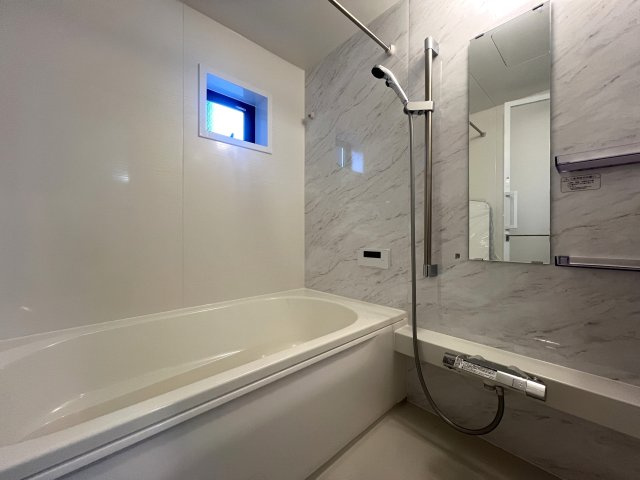 北寺尾は鶴見区。東寺尾も鶴見区。では西寺尾は？【神奈川区西寺尾3丁目新築戸建】の浴室|日々の暮らしに欠かせないお風呂です