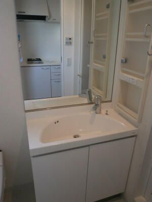 カスタリア神保町の洗面所