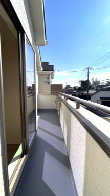 新築戸建　三島市幸原町二丁目55番　全２棟　A号棟のバルコニー