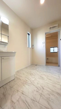 新築戸建　三島市幸原町二丁目55番　全２棟　A号棟のランドリースペース