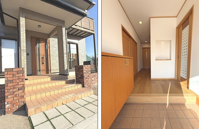 【玄関】 | 三重郡菰野町大字竹成　4LDK