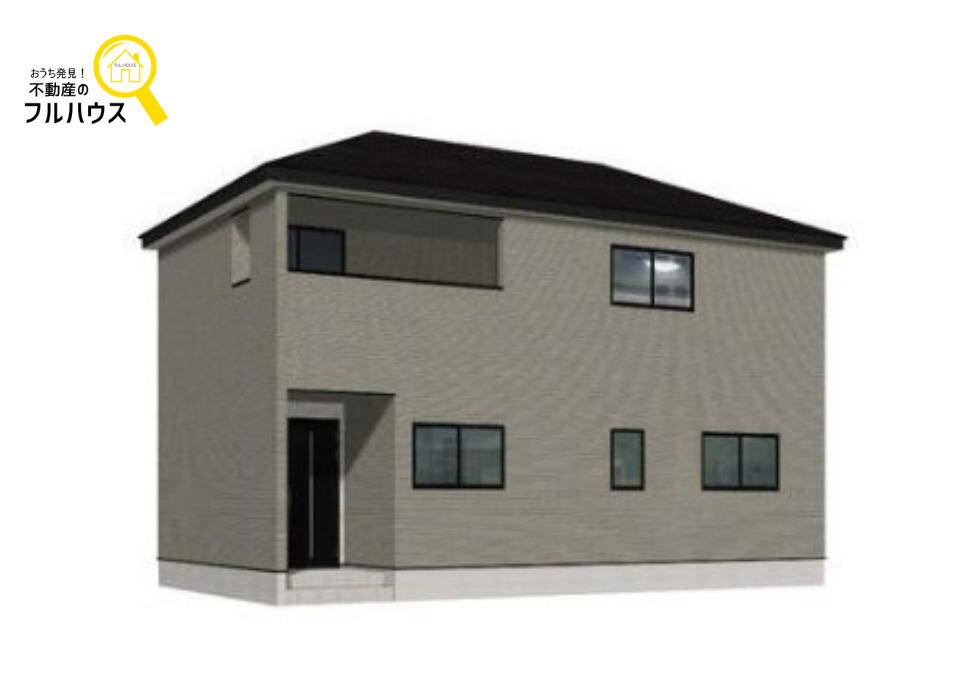 八戸市石手洗第1ｰ1号の外観パース