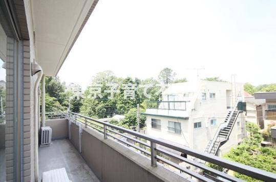 パークハウス白山御殿町のバルコニー