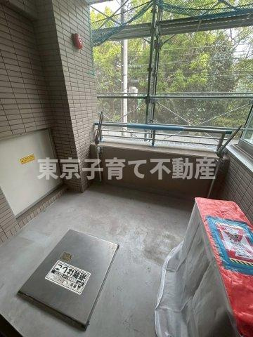 パークハウス白山御殿町のバルコニー