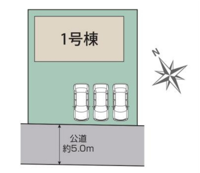 【区画図】 | 深谷市上柴町東5丁目　全1棟　1号棟