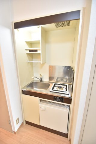 大阪市城東区野江１丁目の賃貸マンションのキッチン