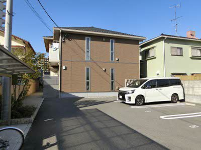 ヴァンベール東雲の外観|おしゃれな外観です