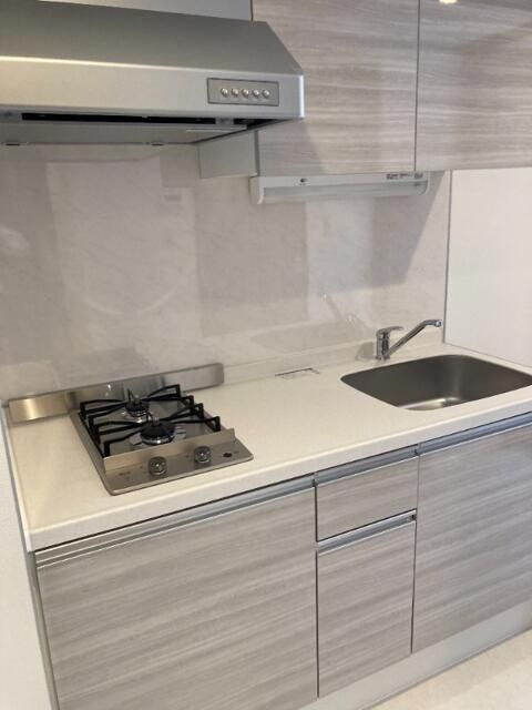 kinomori代々木上原のキッチン|■２口ガスコンロシステムキッチン■都市ガス♪