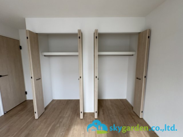 茅ヶ崎市萩園 第１期 ２号棟の収納|収納豊富です